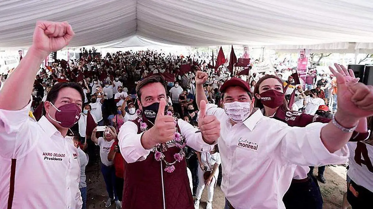 Primer cierre de campaña de Arturo Ávila